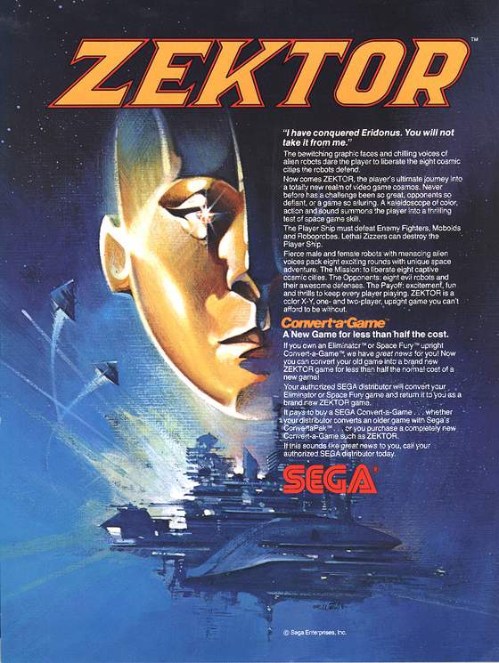 Zektor Flyer: 1 Front